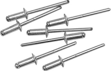 Nity aluminiowe 9,6x3,2mm 50szt. VOREL