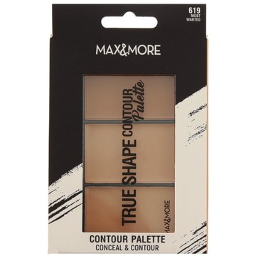 Paleta cieni do makijażu twarzy Max & More 619