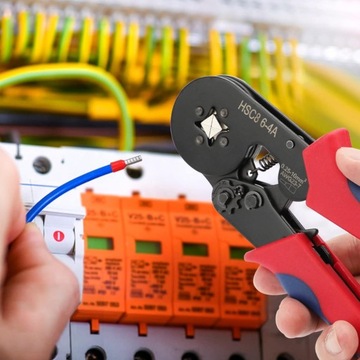 ПРЕСС ДЛЯ ВТУЛОК КОНЦЕВЫХ СОЕДИНИТЕЛЕЙ КАБЕЛЯ 0,25-10мм² 1800 шт.