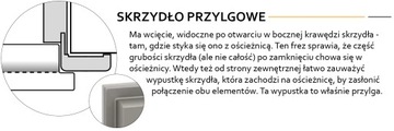 комплект дверей и коробок регулируемый Invado Belgatto 1 Осенний Дуб 70л