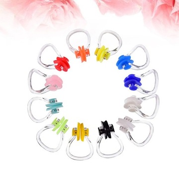 ПЛАВАЮЩИЕ ЗАЖИМЫ ДЛЯ НОСА, ПРОТИВОСКОЛЬЗЯЩИЕ, ВОДОНЕПРОНИЦАЕМЫЕ ДЛЯ ВЗРОСЛЫХ