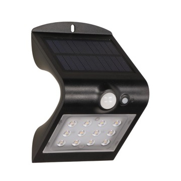 Lampa ogrodowa, solarna SILOE LED, czarna