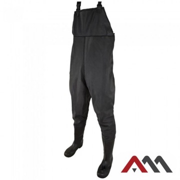 MOCNE WODERY SPODNIOBUTY SPODNIE WĘDKARSKIE r.43