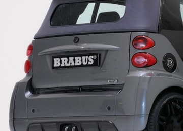 Задняя эмблема, пороги Mercedes Smart Brabus 42 мм