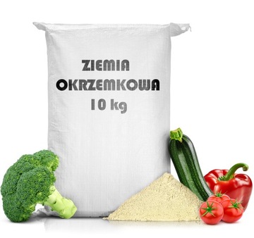 DIATOMIT ZIEMIA OKRZEMKOWA NAWÓZ DO POPRAWY ROZWOJU ROŚLIN STRONG 10 KG