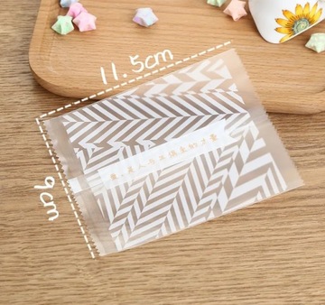 LBSISI Life 100 sztuk/partia 9x11.5cm 50g Mooncake Hot Seal torby Handmade