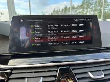 BMW Seria 5 F10-F11 Touring Facelifting 520d 190KM 2017 BMW 520 8xAlu Full LED El.klapa Skóra Asystent, zdjęcie 24