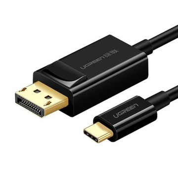 Кабель USB-C Display Port, 1,5 м, 4K, 60 Гц, 1080P, 240 Гц, черный, ЗЕЛЕНЫЙ