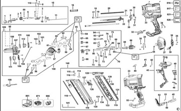 DEWALT N192671 ПРУЖИННЫЙ ЗАЖИМ ДЛЯ DCN692