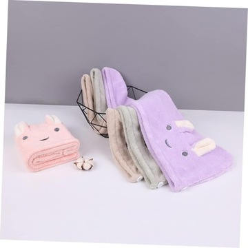 Водопоглощающая шапочка для сухих волос, тюрбан, полотенце