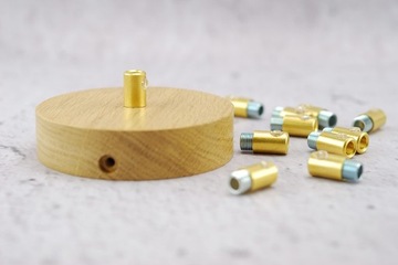 золотой металлический тросовый замок лофт-паук