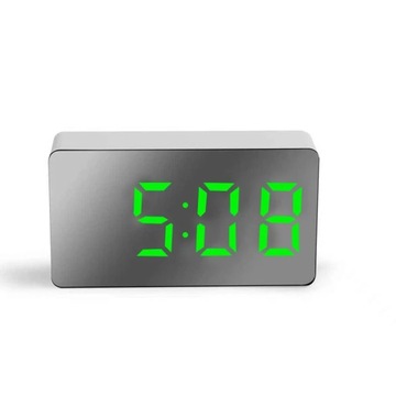 LED Digital Alarm Clock With Brilliant light FM Radio Table Clock Date