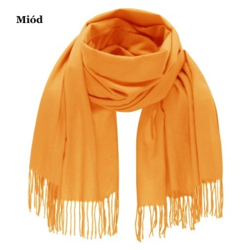 Гладкий шарф, КАШЕМИРОВЫЙ ШАРФ, КАЧЕСТВО, много ЦВЕТОВ, классический ТЕПЛЫЙ Пудровый Без