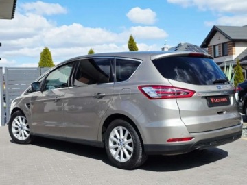 Ford S-Max II Van 2.0 TDCi 180KM 2016 Ford S-Max Titanium 180KM FULL LED Skora Navi Panorama KeylessGo BLIS SONY, zdjęcie 34
