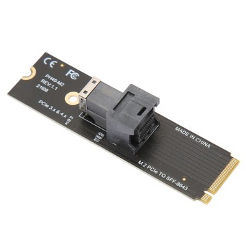 Адаптер M.2 PCIE 4.0 — SFF8643 U2 Адаптер M.2