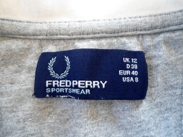 FRED PERRY logowana koszulka polo w paski 40