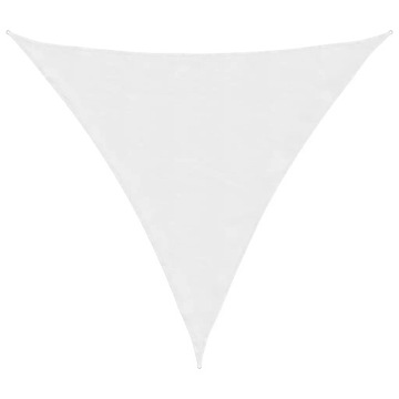 Żagiel przeciwsłoneczny, biały, 2x2x2 m, 100% p