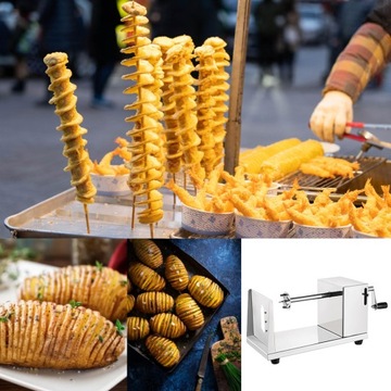 СТАЛЬНАЯ МАШИНА ДЛЯ КАРТОФЕЛЬНЫХ ЧИПСОВ В КРЫШКЕ