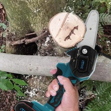 АККУМУЛЯТОРНАЯ МИНИ-ЦЕПНАЯ ПИЛА ДЛЯ ДОМАШНЕГО ИСПОЛЬЗОВАНИЯ ДЛЯ РЕЗКИ ДРЕВЕСИНЫ 200ВТ