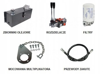 МУЛЬТИПЛИКАТОР 1:3,8 Вт + ГИДРОЛИДЕРНЫЙ НАСОС 94 Л