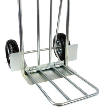 СКЛАДСКАЯ ТРАНСПОРТНАЯ ТЕЛЕЖКА 300 КГ MILLER ДВЕ ПЛАТФОРМЫ ОЦИНКОВАННЫЕ