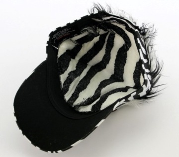 Детская молодежная бейсболка ZEBRA Flair Hair Visor Вышивка