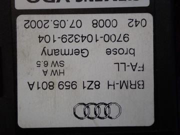 AUDI A2 HB 5D 99-05 MOTOREK OKNO LEVÝ PŘEDNÍ 8Z1959801A
