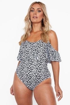 BOOHOO PLUS STRÓJ KĄPIELOWY PRINT A9D XXH__52