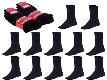 12x SKARPETY MĘSKIE GARNITUROWE BAWEŁNIANE r.39-42