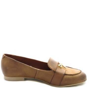 Loafersy baleriny SKÓRZANE Dolce Pietro 3002