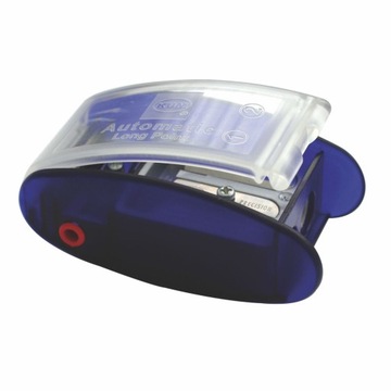 Temperówka manualna, podwójna, z pojemnikiem Kum Odcienie niebieskiego