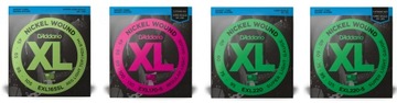 EXL220-5 5-струнные басовые струны 40–125 Super Light D'Addario