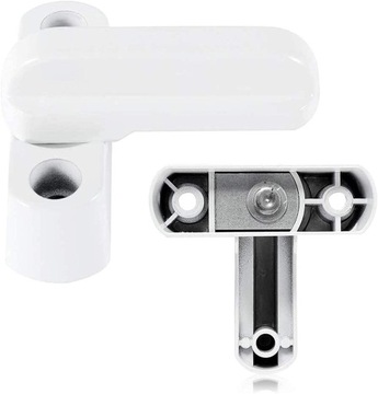 МЕТАЛЛИЧЕСКАЯ ЗАЩИТА ДЛЯ ОКОН ДВЕРИ ЗАМОК ДЛЯ ОКОННЫХ ДВЕРНЫХ РУЧОК 2 ШТ.