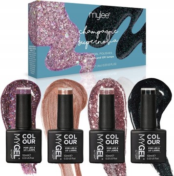 MYLEE MYGEL LAKIERY UV/LED 4X10 ML DE