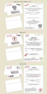 Свадебные приглашения УВЕДОМЛЕНИЯ Свадебный звонок