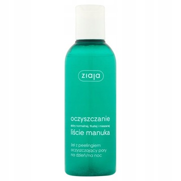 ZIAJA LIŚCIE MANUKA ŻEL Z PEELINGIEM 200 ML