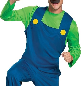 Маскирующий костюм Луиджи Super Mario Bros DS
