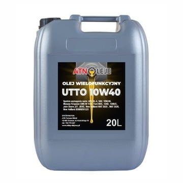 OLEJ Hydrauliczno Przekładniowy UTTO 10W40 20L