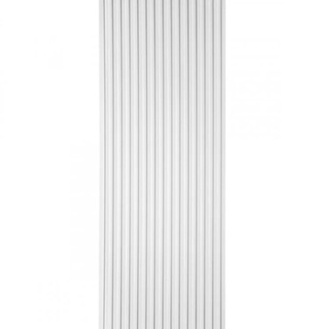 Lamelli Stretto L0101P Mardom Decor panel ścienny 3D biały lakierowany