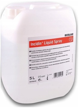 INCIDIN Liquid Spray 5L - Ecolab Dezynfekcja Powierzchni