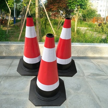 PACHOŁEK DROGOWY OSTRZEGAWCZY MIĘKKI ODBLASK SŁUPEK SKŁADANY ODBLASKOWY 40