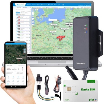 Lokalizator GPS Floty Pojazdów Odcięcie Paliwa Zapłonu Monitoring WWW SMS