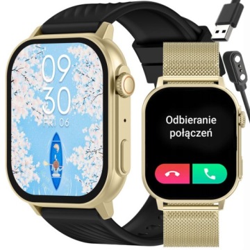 Chytré Hodinky Unisex Gravity GT15-6 Bluetooth Hovory, Přídavný Pásek Hra