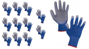 Rękawice robocze Brita Dots CXS nakrap. PCV r10-11