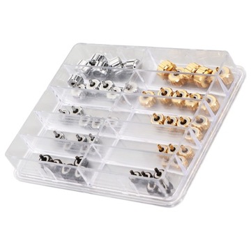 50 шт. детали заводной головки часов из нержавеющей стали