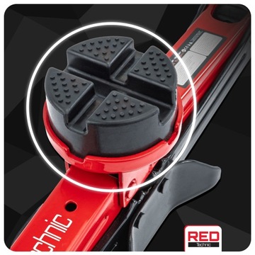 PODNOŚNIK SAMOCHODOWY TRAPEZOWY 2,5T LEWAREK DO WYMIANY KÓŁ WARSZTATOWY