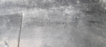 BMW 5 G30 G31 2018 Z PŘEDNÍ NÁRAZNÍK