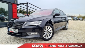 Skoda Superb III Kombi 1.8 TSI 180KM 2016 Skoda Superb 1.8T 180KM automat navi bi xenony el fotele 100 bezwypadek