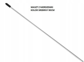 МАГНИТНАЯ АНТЕННА CB 95СМ, ЧЕРНАЯ, СЛОМАННАЯ