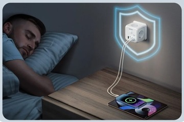 электрический разветвитель с воровским выключателем для более быстрого контакта, 35 Вт